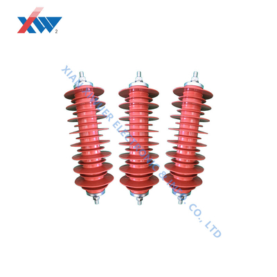 10KV composite zinc oxide arrester gapless power station type arrester multiple part No. customization