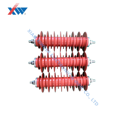 10KV composite zinc oxide arrester gapless power station type arrester multiple part No. customization