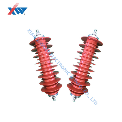 10KV composite zinc oxide arrester gapless power station type arrester multiple part No. customization