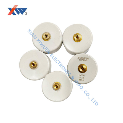 CT8-1 Ultra high voltage doorknob capacitors screw Terminal ceramic capacitor 100kv 500pF