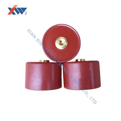 High Frequency Ceramic Doorknob Capacitor Power Ceramic Capacitor 50KV-4000PF Electrostatic Field