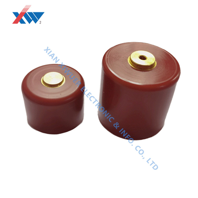 Excellent Withstand Voltage HV Door Knob Capacitors 45kV Class 1 Ceramic Materials