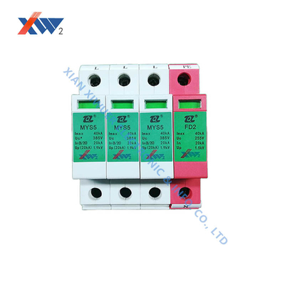 MYS5 385/20 3+1 Power Surge Protector Device 385V 20KA Small size SPD 385V